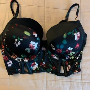 Victoria Secret Floral Bustier